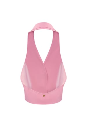 Simple pastel halter top - pink h5 Picture11