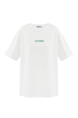 California T-shirt - white h5 