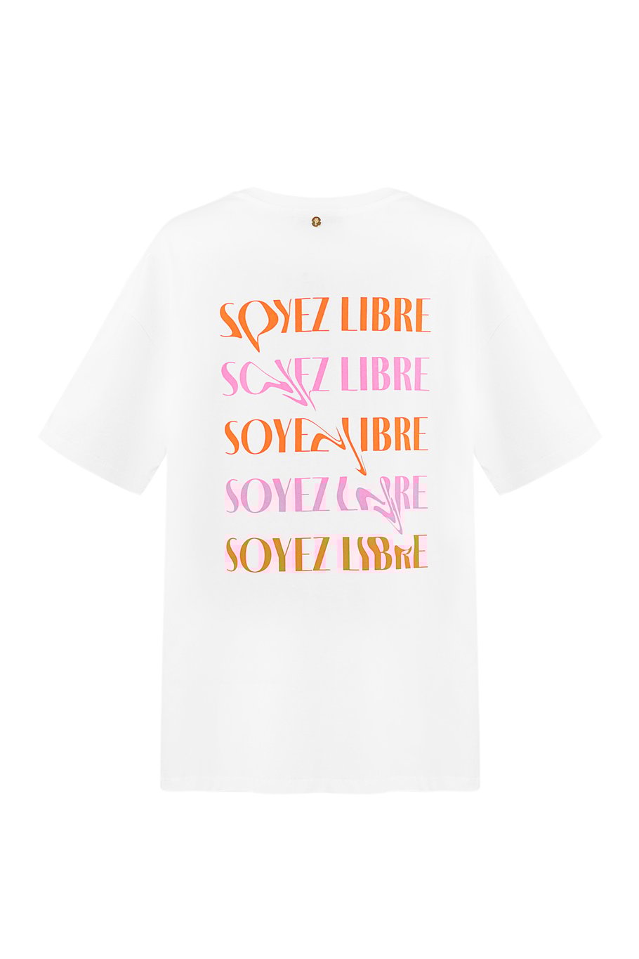 Tişört soyez libre - beyaz Resim2