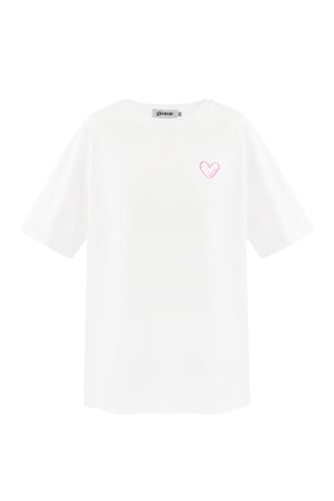 T-shirt mon cheri - white h5 