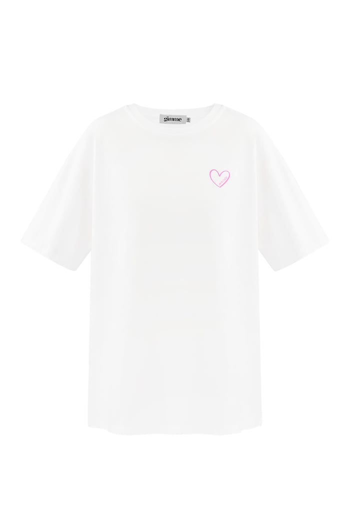 T-shirt mon cheri - white 