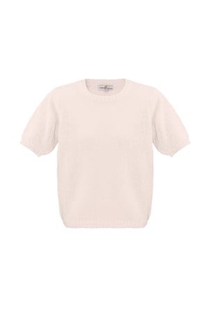 Basic shirt with puffed sleeves - off-white h5 