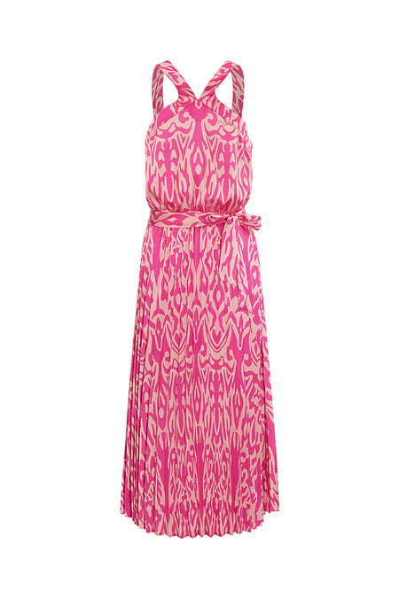 Dress tropical vibes - fuchsia 2