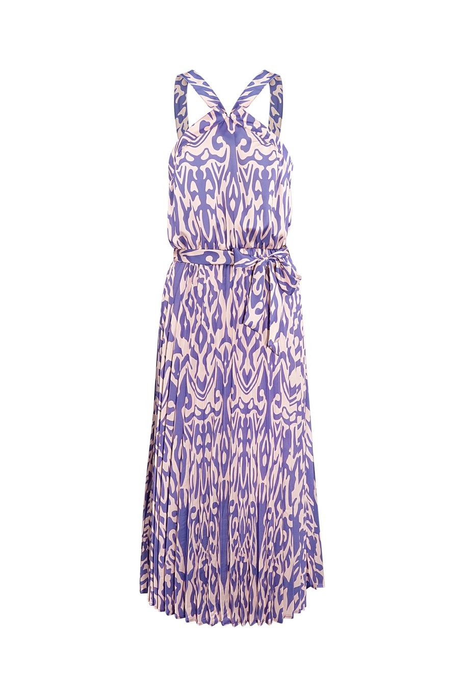 Dress tropical vibes - fuchsia