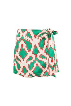 Skort tropical bliss - green h5 