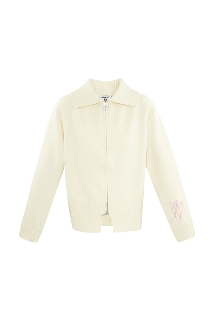 Gentle Glow cardigan - off-white 