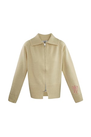 Gentle Glow cardigan - camel h5 