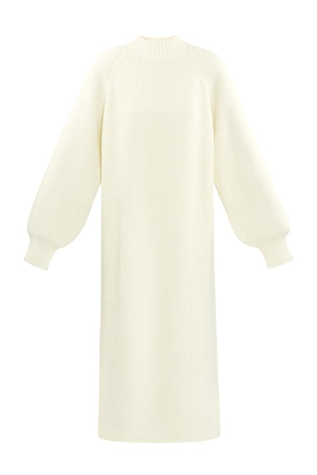 Saturday Snuggle long dress - off-white 2