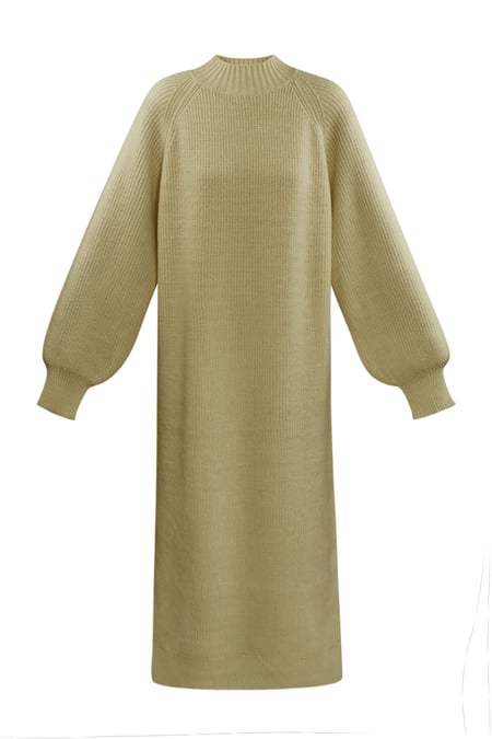 Saturday Snuggle long dress - camel 2