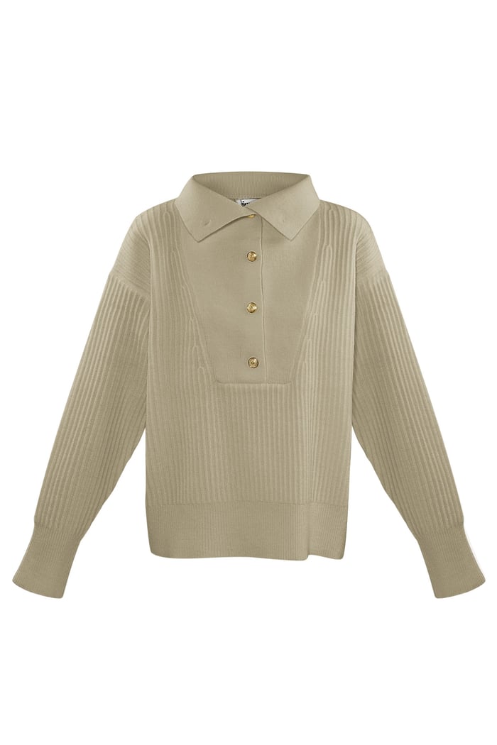 Easy Wear sweater - camel 