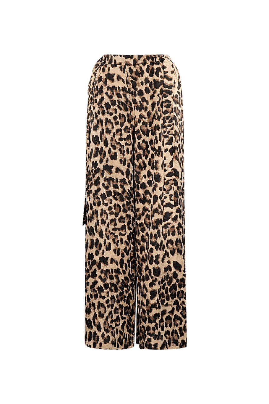 Weite Hose Leopardenmuster - braun h5Bild7