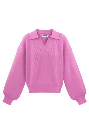 Everyday Ease sweater - pink h5 