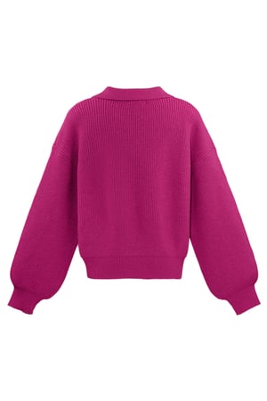 Pullover „Everyday Ease“ - Fuchsie h5 Bild6