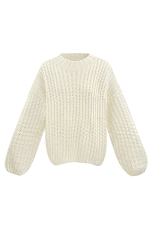 Everyday Classic sweater - off-white h5 