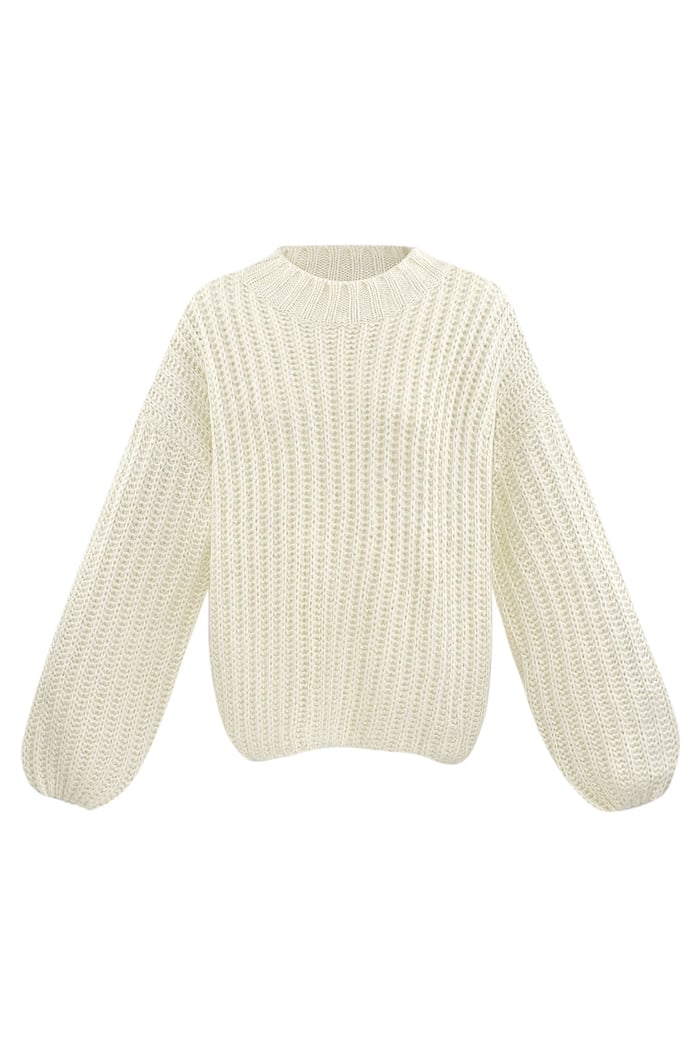 Everyday Classic sweater - off-white 