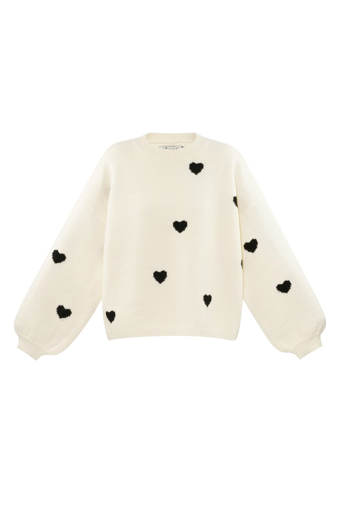 Heartfelt Hugs sweater - off-white 