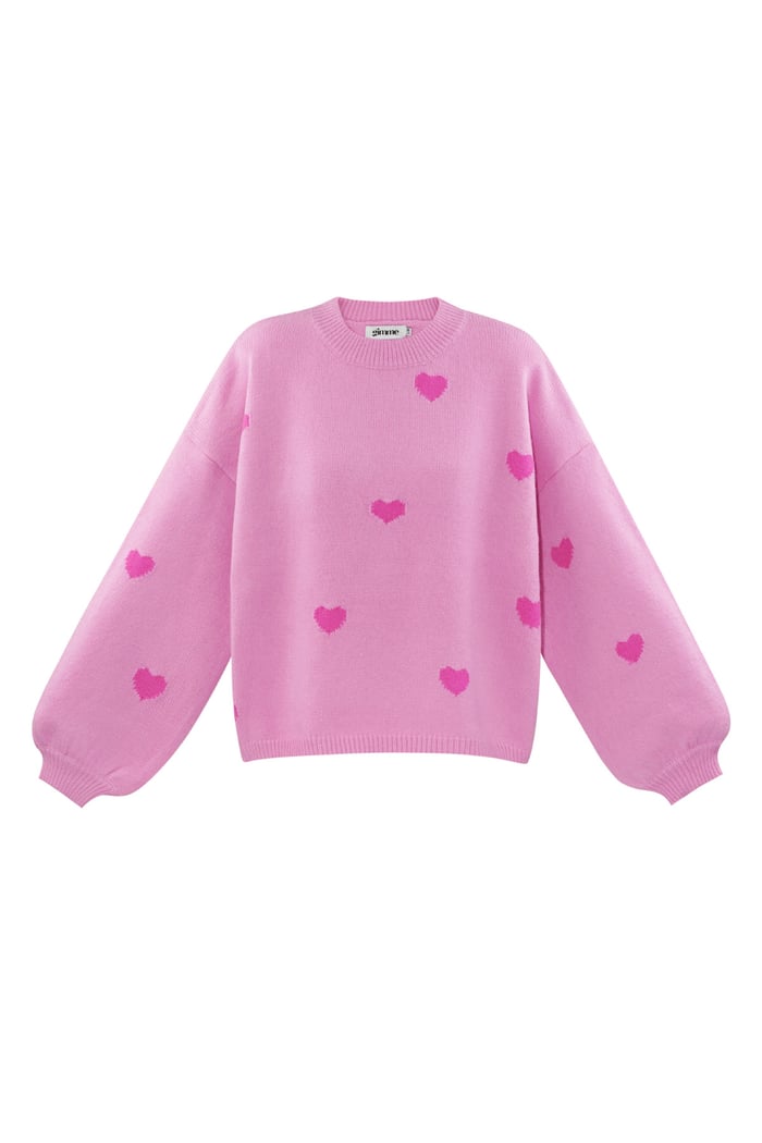 Pullover „Heartfelt Hugs“ – Rosa 