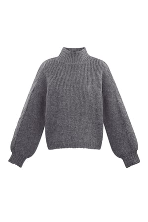 Cozy Daydream sweater - grey h5 