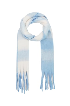 Winter Muse scarf - light blue h5 