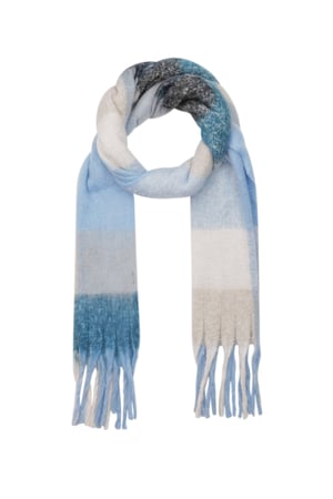 Winter Muse scarf - blue h5 