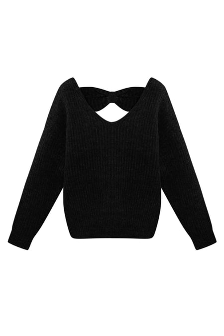 Bowtiful sweater - black 2