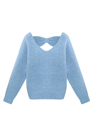 Bowtiful sweater - blue h5 