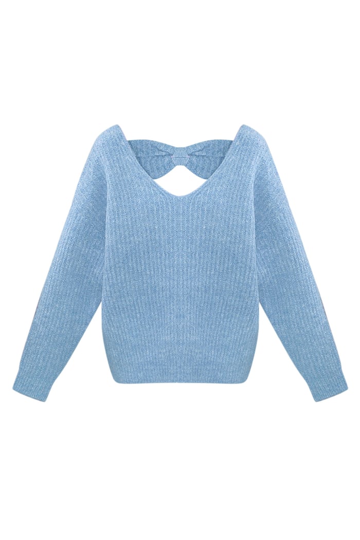 Bowtiful sweater - blue 