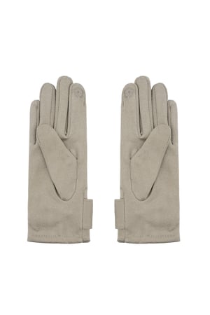 Classic bow gloves - beige h5 Picture3