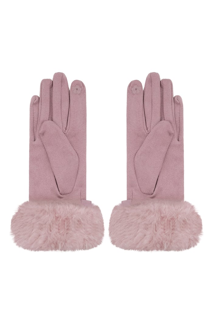 Refined grace gloves - pink Picture3