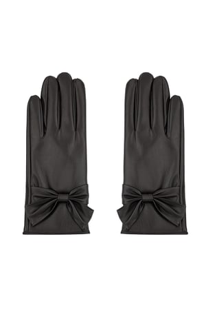 Bowtiful gloves - dark brown h5 