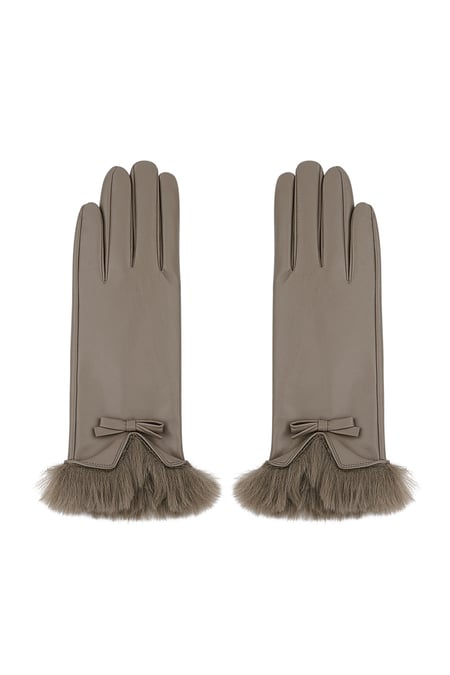 Gloves frosty gloves - camel