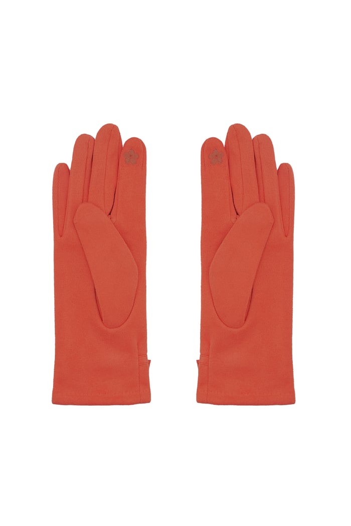 Chic ribbon gloves - orange Picture3