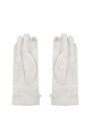 Glamour glove - off white h5 Picture3