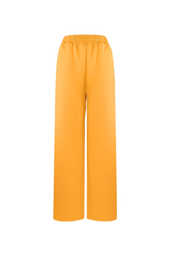 Striped must have pants - orange L 