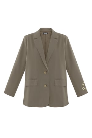 Show your Smile blazer - camel h5 