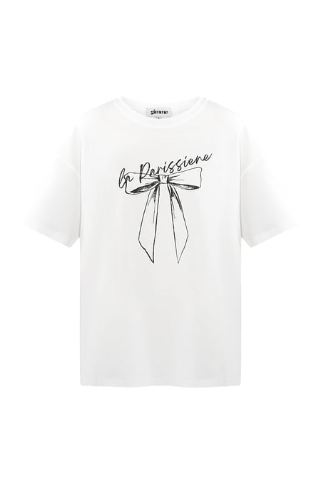 T-shirt la parissiene - white 2