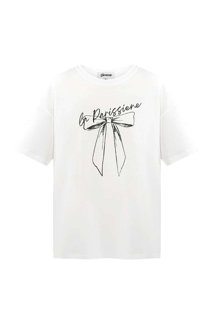 T-shirt la parissiene - white 