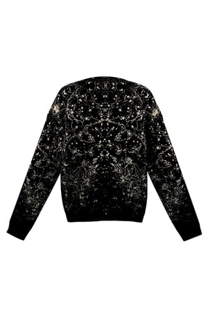 Sweater sparkle statement - black h5 Picture7