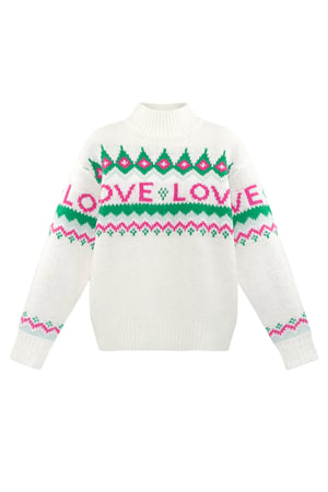 Love Sweater Wetterpullover - weiß h5 