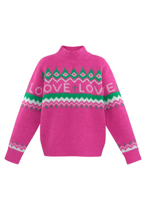 Love Sweater Weather sweater - pink h5 