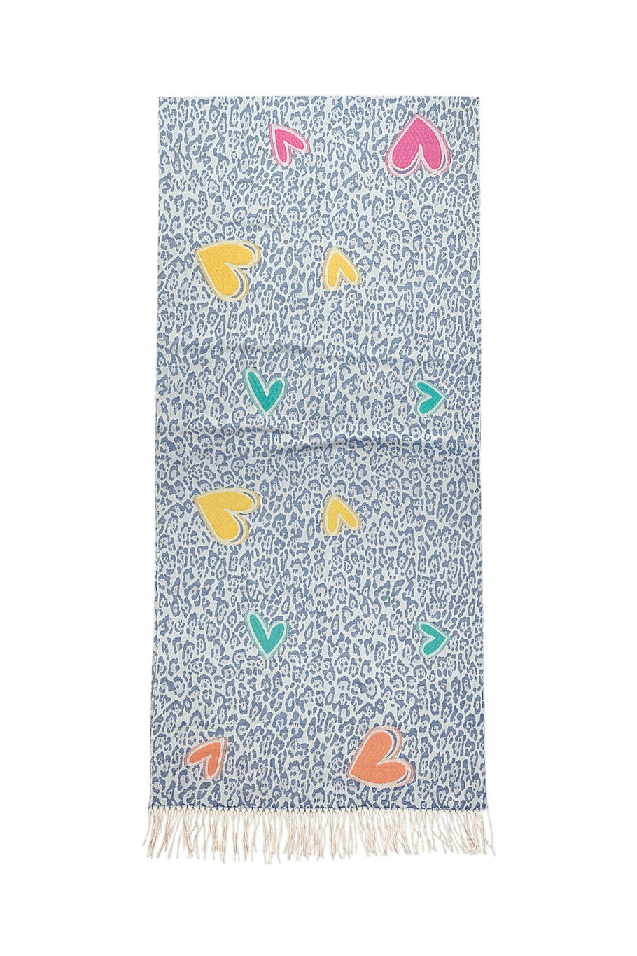 Winter scarf frosty flirt - blue h5Picture4