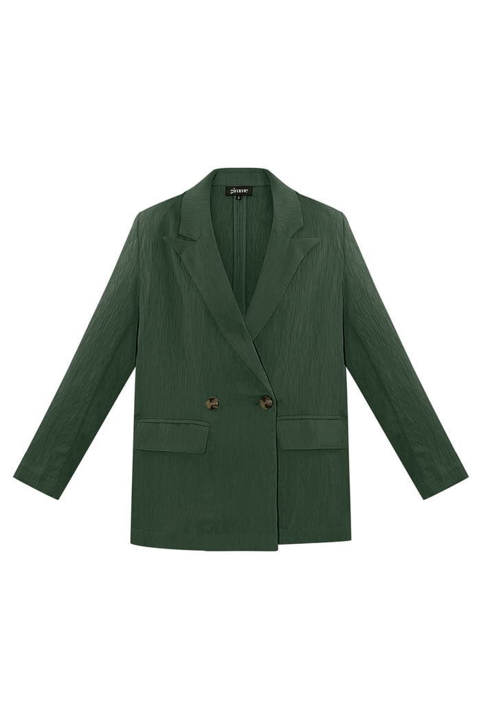 Chic comfort blazer - green 