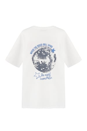 Disco Ball shirt - white h5 Picture7