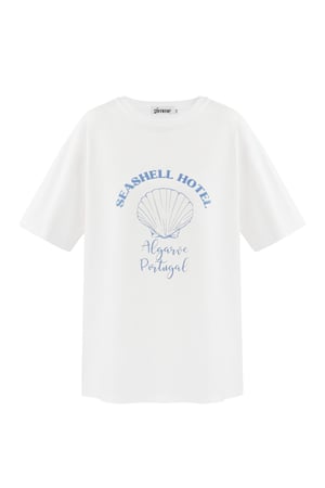 Seashell Hotel shirt - white h5 