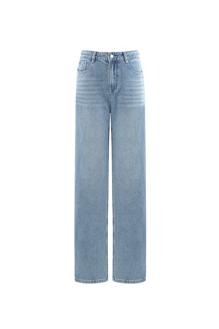 Denim jeans flare affair - light blue 