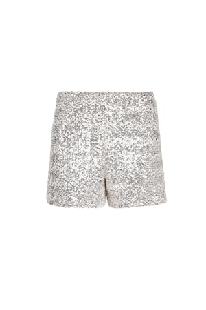 Glitter shorts - Silver Color color h5 