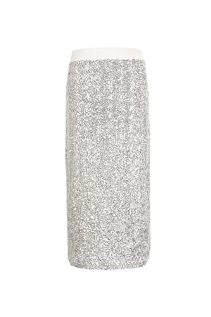 Glitter skirt - Silver Color color h5 