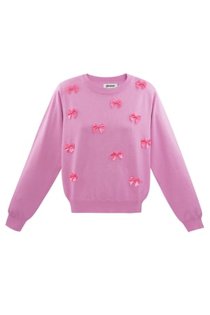 Bow & Grace Pullover - rosa h5 