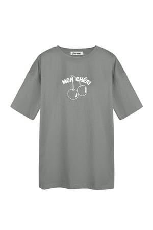 My Cheri shirt - grey h5 