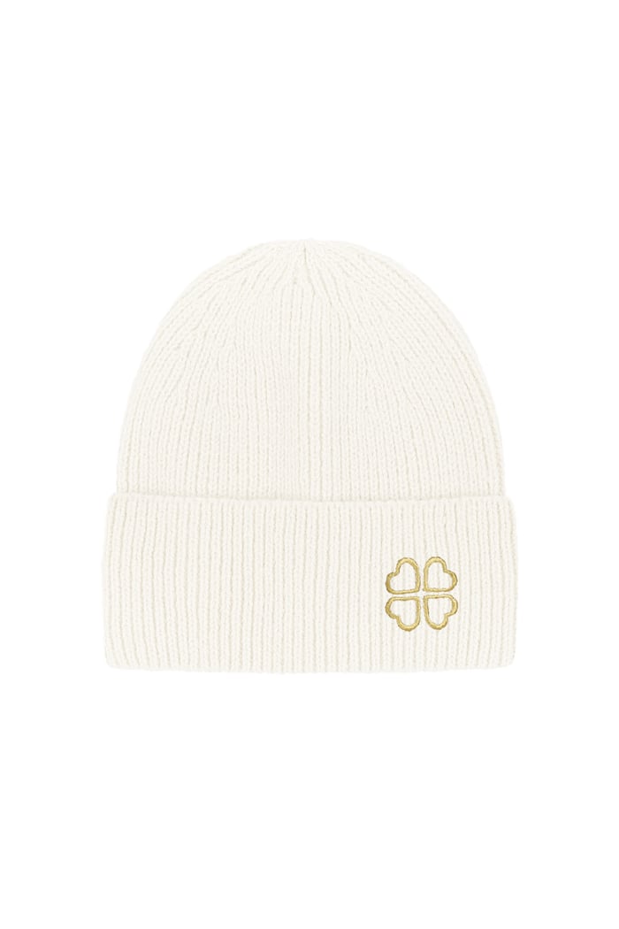 Lucky beanie - cream 